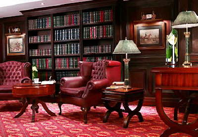 Renaissance Alexandria Hotel  - Library Lounge2  