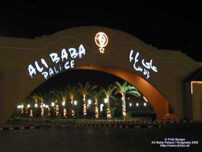 Ali Baba Village Hurghada-the night