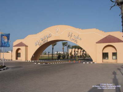 Ali Baba Village Hurghada-welcome