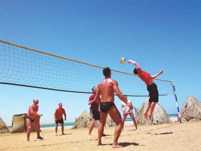 Coral Beach Resort Hurghada-vollyball