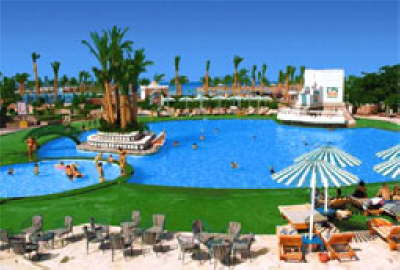 Lilly Land Beach Hotel Hurghada - poolview