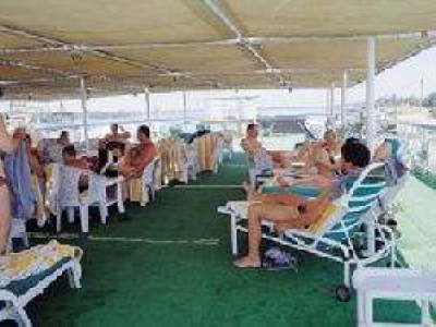 Mahrousa Nile Cruise - sundeck