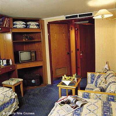 Sherry Boat Nile Cruise - lounge
