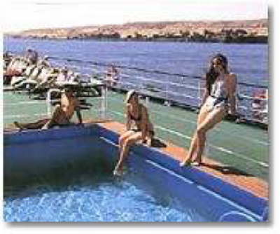 oberoi shahrazad Nile Cruise - pool