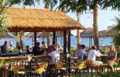 Camel Dive Club & Hotel-beach-bar