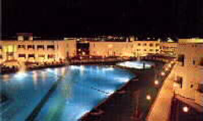 Ghazala Gardens Hotel-poolnight