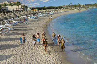 baron Resort Sharm-Beach action
