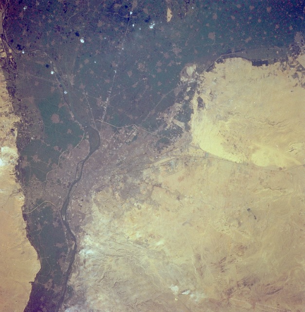 Cairo by Satellite View