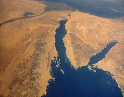 Maps of Egypt - red sea