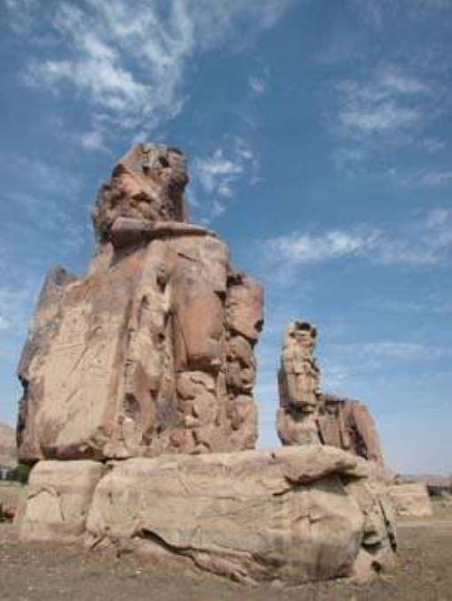 Memnon colossi
