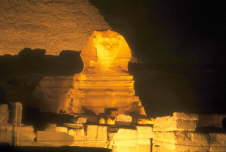 The Sphinx At Night Giza