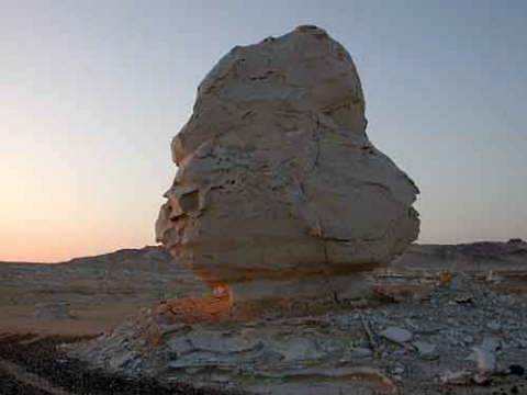 eroded chalk
