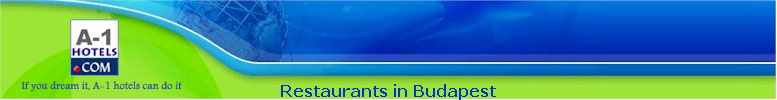 Restaurants in Budapest